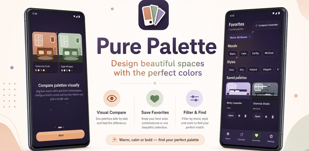 Pure Palette application banner